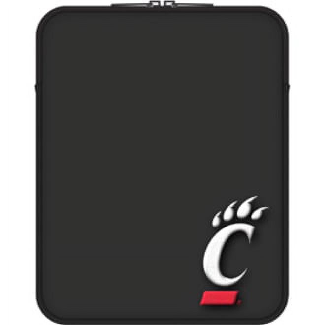 Black Cincinnati Bearcats Soft Sleeve Laptop Case