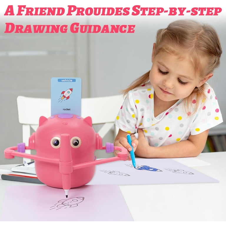 Drawing Robot For Kids Montessori Painting Toys For 3 4 5 6 7 8 Year