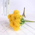 thumbnail image 2 of Morttic 10 Pack Artificial Flowers Dandelion Fake Plants Table Centerpiece Decoration Plastic Decor Greenery Faux Plant Outdoor Indoor Home Garden Bedroom Bathroom Office Wedding Party DIY Room, 2 of 7