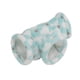 thumbnail image 4 of Túnel de hámster de 3 vías, tubo de felpa para animales pequeños, cálido y acogedor, para chinchilla, conejillo de indias, FerretLove, verde, 27x9cm/10,6x3,5 pulgadas, 4 of 12