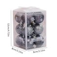 thumbnail image 2 of Kozart 12 Pcs Christmas Balls Christmas Tree Ornaments Small Shatterproof Christmas Ornaments Decorations for Holiday Wedding Home Party, 2 of 6