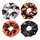 thumbnail image 1 of Halloween Hair Accessories - Pumpkin, Skull, Ghost, Spider Web Scrunchies and Ties for Spooky Style, 1 of 4