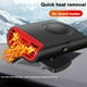 thumbnail image 5 of Desempañador de calefacción de coche de 12V con aromaterapia - Calefactor ajustable de doble temperatura de 150W para descongelación del parabrisas y calefacción interior, 5 of 9