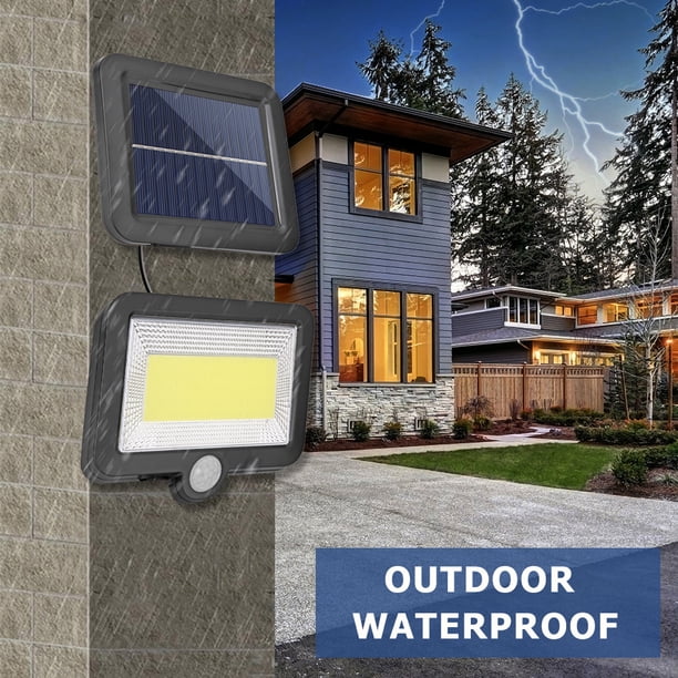 Luz LED Solar de pared con Sensor de movimiento lámpara de