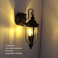 thumbnail image 3 of Lámpara De Pared 1:12, Mini Lámpara De Pared De Juguete Negra Linda Exquisita, Ahorro De Energía Para Decoración, 3 of 7
