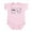 Petal Pink, variant on CafePress - Kitesurfing Infant Bodysuit - Baby Light Bodysuit, Size Newborn - 24 Months