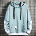 thumbnail image 4 of sususu Warm Hoodies for Men Jacket Hoodies And Sweatshirts For Comfort And Style For Casual Outings And Active,BU1,XL, 4 of 5