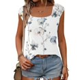 thumbnail image 5 of Womens Summer Tops Short Sleeve Plus Size Shirts for Women 4X-5X Plus Size Shirts for Women, 5 of 7