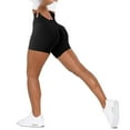 thumbnail image 2 of TOWED22 Women's Mesh Swim Shorts Tankini Bottom with Liner Athletic Gym Running(Black,L), 2 of 5
