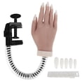 thumbnail image 4 of Mannequin Hands for Nails Practice,Nail Art Hand Nail Training Hand ,Silicone Bendable Joints False Nail Tips Hand Mannequin for Nail Salon, 4 of 8