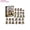 B, variant on STPToys Christmas Advent Calendar 2026 24 Day Countdown with 24 Red Squirrel Acrylic Hanging Ornaments Holiday Xmas Tree Decor Gift Box for Indoor Home Decoration