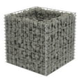 thumbnail image 2 of Gabion Raised Bed Galvanized Steel 19.7"x19.7"x19.7" Silver, 2 of 7