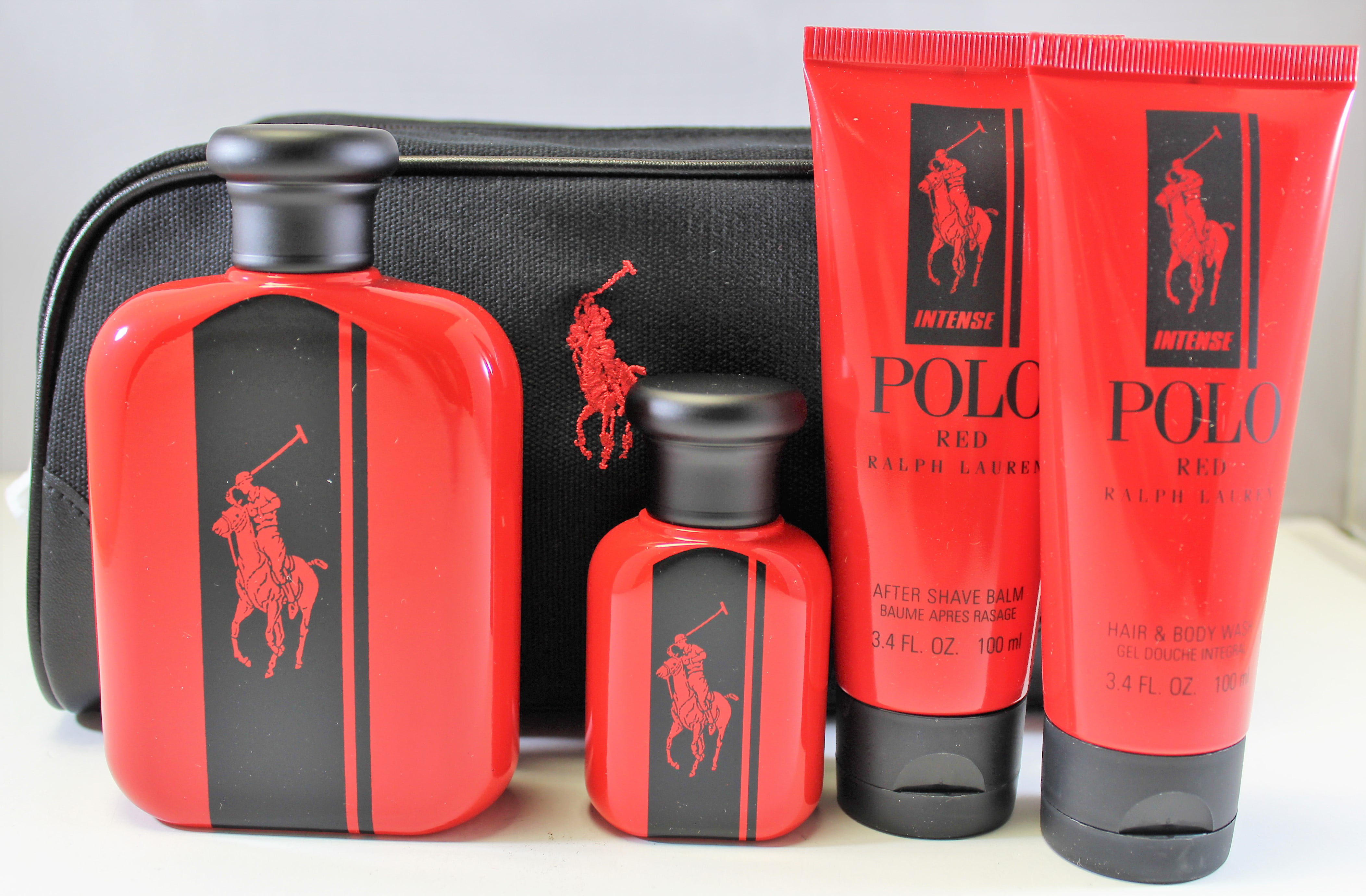polo red aftershave gift set