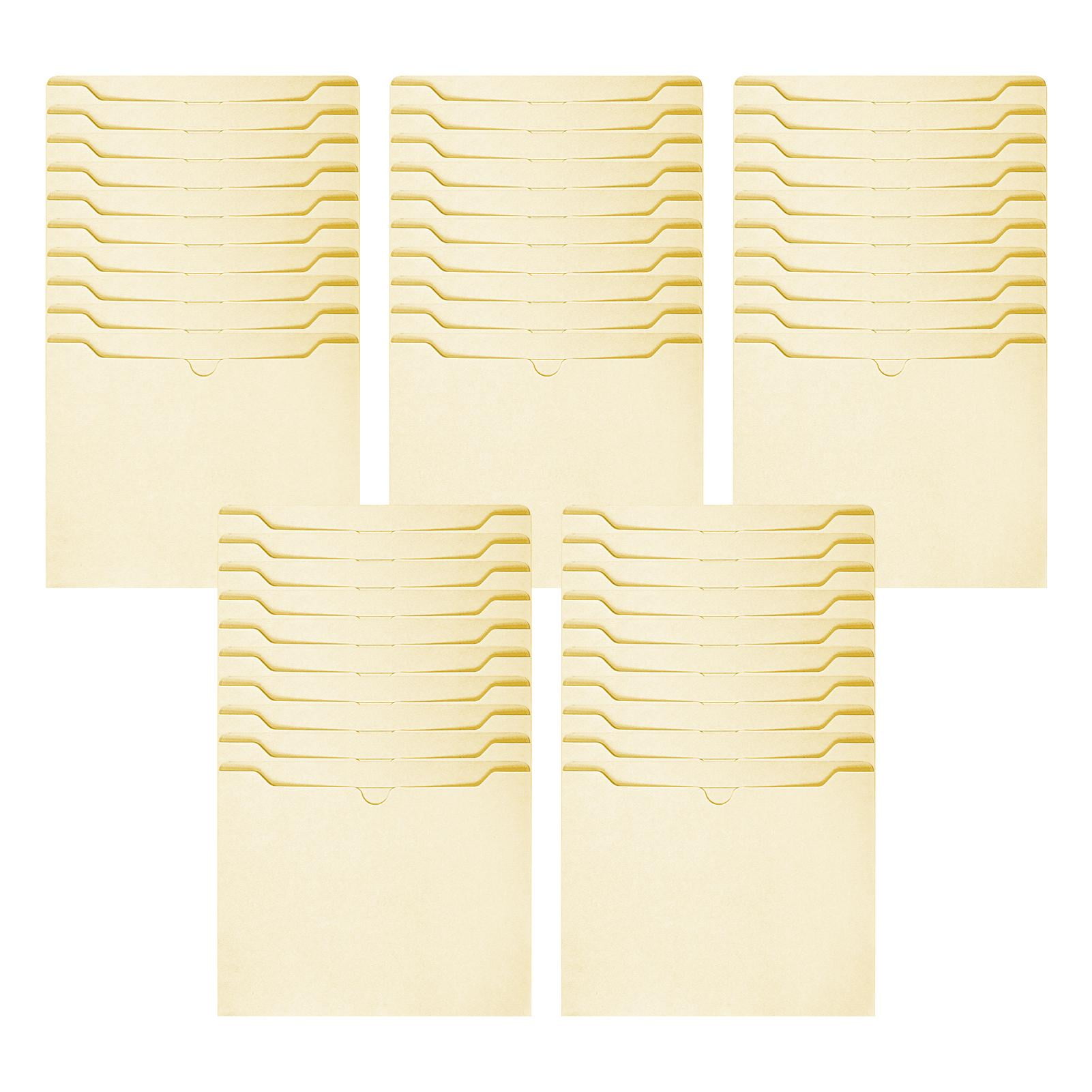 Folder Manila Letter Size Classic Paper Durable Manila