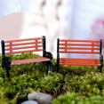 thumbnail image 3 of Bearachild Silla en miniatura, Mini escritorio, ahorro de espacio, decoraciones para el hogar, accesorios para festivales, banco de muñecas de Jardín y Patio Como se muestra Medio, 3 of 6