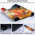 thumbnail image 6 of Gaming Mouse Pad, Large Desk Mat, Boating on Starry Night Extended Big Desk Pad, Long Computer Keyboard Mousepad with Non-Slip Base and Stitched Edge for Home Office, 31.5 x 15.7 Inch, 6 of 6