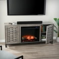 thumbnail image 2 of SEI Furniture Akehurst Touch Screen Electric Fireplace with Media Storage 58 x 26.75 Freestanding Indoor Electric Fireplaces, 2 of 10