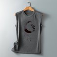 thumbnail image 4 of Tank Tops for Women, Womens Summer Cami O Neck Graphic Print Tunic Tees Trendy Casual Loose Tops Sleeveless Blouses, 4 of 5