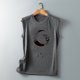 thumbnail image 5 of Moda mujer Casual sin mangas impreso señoras sudaderas Tops camisa chaleco fino Fridja qr2075, 5 of 6
