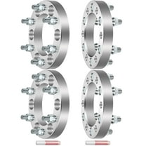 ECCPP 2X 6 Lug 1" inch Wheel Spacers Adapters 6x5.5 to 6x5.5 6x139.7mm 108mm 12x1.25 Studs for 2005-2014 for Ni-ssan Titan Armada Trucks