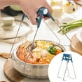 thumbnail image 2 of Universal Kitchen Stainless Steel Plate Lifter Folding Hot Dish Plate Clip Plate Tongs Bowl Clips Pan Dish For Kitchen Home Restaurant Cooking, 2 of 9