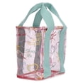 thumbnail image 2 of No Boundaries Women's Multicolor Clear Mini Tote Handbag, 2 of 6