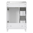 thumbnail image 6 of 24" Bathroom Vanity Cabinet with Ceramic Sink, 2 Drawers + 1 Door,Compact Design for Small Bathrooms, 6 of 6