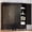 1pc-Black-71"H, variant on JHYKFG 32"Metal Pantry Storage Cabinet,Freestanding Sideboard with 2 Adjustable Shelves for Small Spaces, Living Room, Hallway, Dining Room,White