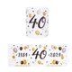 thumbnail image 1 of CMrtew - Paquete de 3 pantallas para velas de los deseos, portavelas de té con texto en inglés "Happy Birthday", de plástico blanco a granel con patrón de globos, decoraciones de mesa para fiestas de, 1 of 8