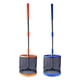 thumbnail image 1 of Recogedor de pelotas de tenis, 2 uds., contenedor de 140 pelotas, colector de capacidad para entrenamiento Amarillo azul, 1 of 9