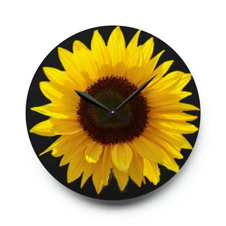 Sunflower Clock