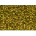 thumbnail image 1 of Ahgly Company Machine Washable Indoor Rectangle Abstract Yellow Modern Area Rugs, 2' x 3', 1 of 4