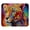 Multicolor, variant on PhooArto Comfortable Mouse Pad Retro Doodle Turtle Desktop Mousepad , 21 x 25 cm Mouse Mat, Non-Slip Rubber Base, Improves Speed and Precision