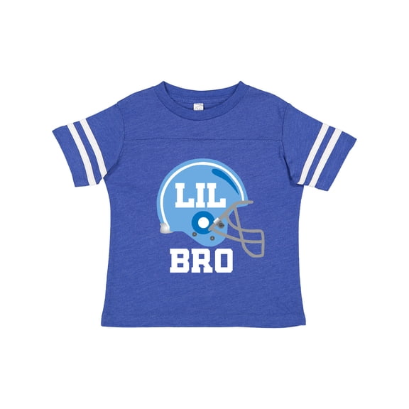 Inktastic Little Bro Football Brother Boys Toddler T-Shirt