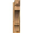 thumbnail image 2 of Ekena Millwork 6"W x 26"D x 26"H Balboa Rough Sawn Craftsman Outlooker, Western Red Cedar, 2 of 4