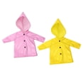 thumbnail image 3 of 2 piezas de ropa para muñecas Zulema chubasquero color caramelo 18 pulgadas Traje impermeable, 3 of 3