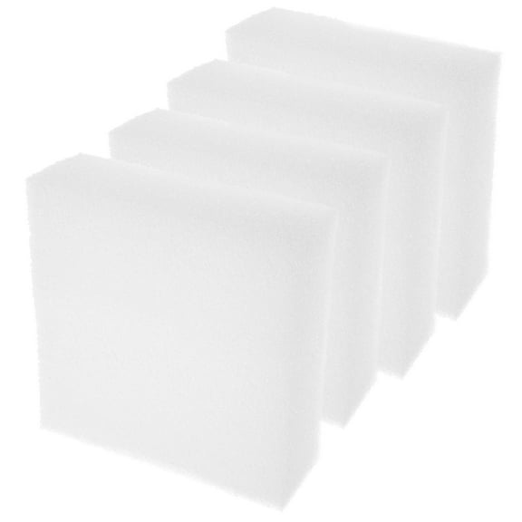 SOPOTUTU White Cotton Foam Packaging Pad for DIY Use, Shock-Resistant 4Pcs