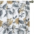 thumbnail image 3 of Fabric Mart Direct Mustard, Grey, Dark Blue Printed Cotton Fabric by the Yard, 54 inches or 137 cm Width Yellow Cotton Fabric, 14 Yards Floral Cotton Upholstery Fabric For Curtains, Pillows, 3 of 6