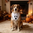 thumbnail image 6 of Halloween Dog Bandanas, Cute Ghost and Pumpkin Design, Halloween Pet Costume Accessories for Dogs and Cats Ghost, 6 of 6