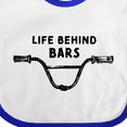 thumbnail image 4 of Inktastic Life Behind Bars Bmx Boys or Girls Baby Bib, 4 of 4