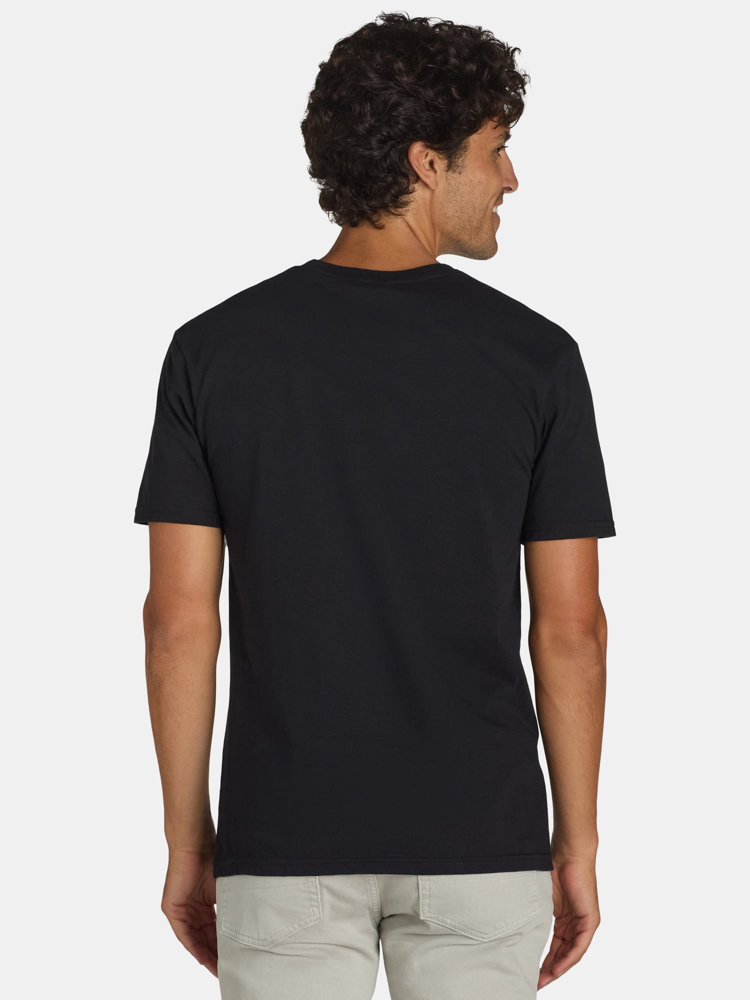 Beatles Abbey Road Men's & Big Men's Graphic Band Tee with Short Sleeves, Sizes S-3XL