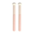 thumbnail image 5 of Pink Season 2Pcs Cosmetic Brush Not Eating Powder Sponge Brush Head Spot Coverage Steamed Bun Blending Concealer Brush Women Supply, 5 of 8
