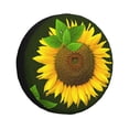 thumbnail image 1 of Fotbe Sunflower3 Funda de Llanta de Repuesto con Estampado, Engrosada, Ajuste Universal para Jeep, Remolque, RV, SUV, Camión-16 inch, 1 of 6