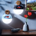 thumbnail image 4 of Paquete de 2 luces solares recargables USB tipo C para acampar CHAO impermeable 3 modos, 4 of 5