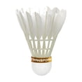 thumbnail image 3 of Transfrom VT - 50 Premium Feather Shuttlecock, Vitesse 76, Blanc Lot de 1, Liège - Naturel, 3 of 5