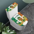 thumbnail image 2 of HELLHERO Puppy Beer Elastic Edge Stays in Place Set of 2 with Universal Bathroom Toilet Lid Cover Washable, 2 of 8