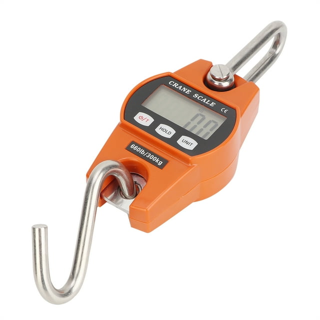 Mini Hanging Scale, 300kg Maximum Weighing Handheld Digital Hanging Scale For Hunting Fishing For Farm Factory
