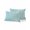 Aqua, Mint, White, variant on Outdoor Pillows Waterproof, Vintage Blue Bedding Throw Pillows with Insert for Couch Sofa Bed, Modern Abstract Retro Art 18x18 Inch Pillowcases Decorative Camping Patio Pillow Set of 1