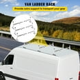 VEVOR Van Ladder Roof Racks, 3 Bars, 661 lbs Capacity, 56"57
