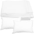 thumbnail image 1 of Ensemble de Literie Jetable Confortable en Tissu Non Tissé pour Voyage Blanc Format Compact, 1 of 8